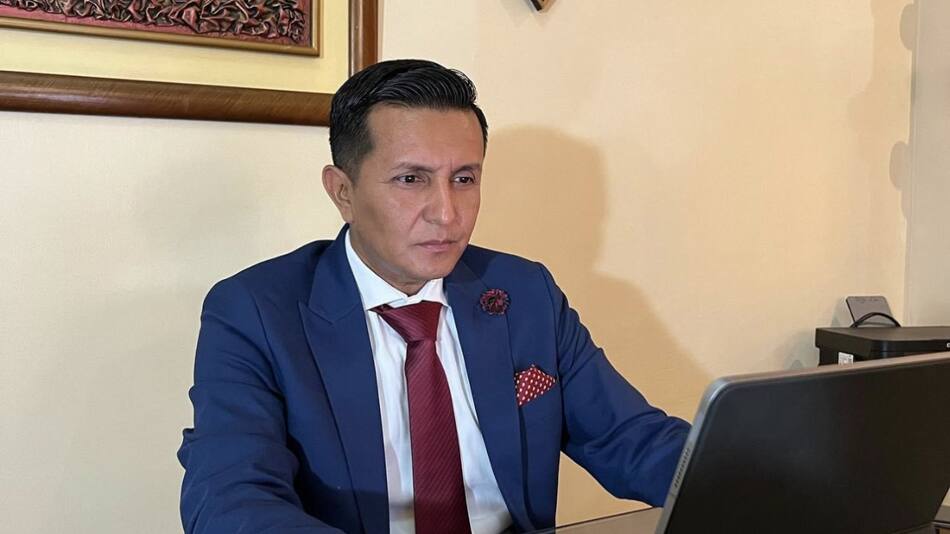 Bolívar Vera, concejal ecuatoriano asesinado.