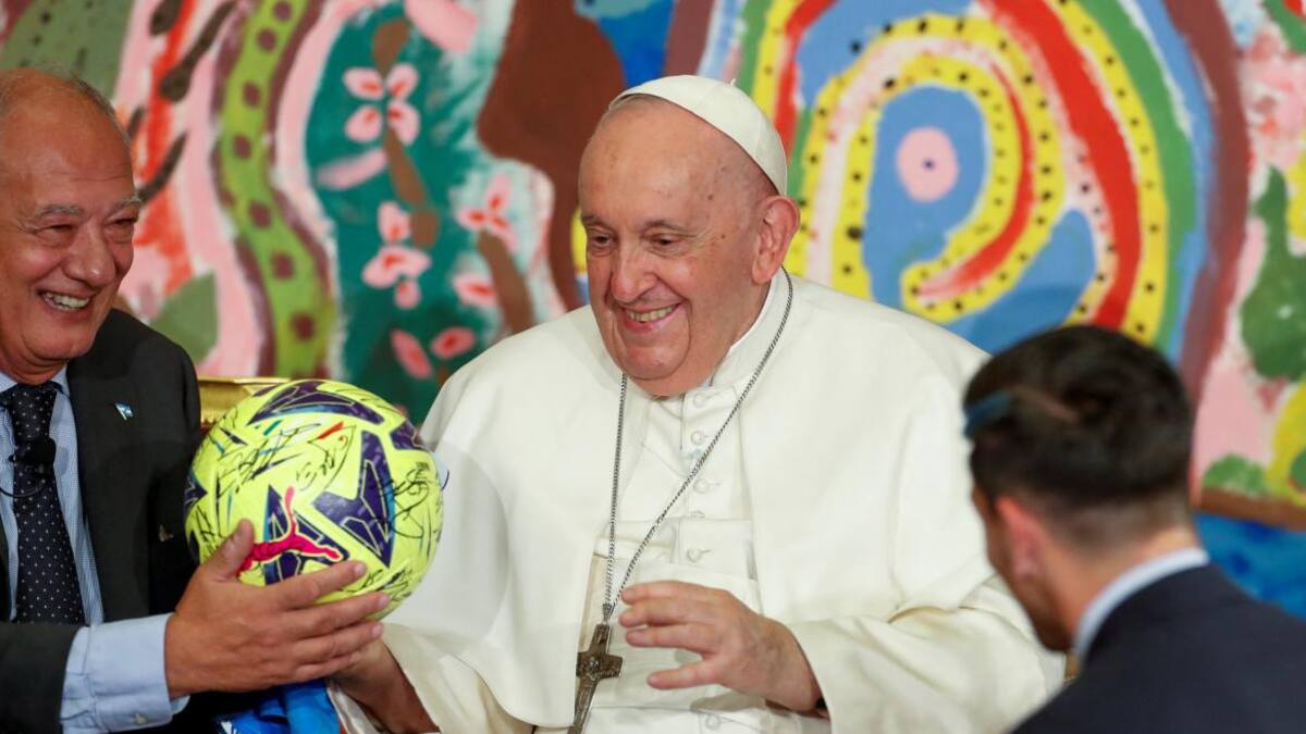 Papa Francisco en el Vaticano. Foto: REUTERS.