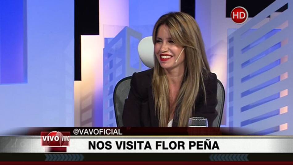 Florencia Peña en VAV - canal 26 - 5-5-16