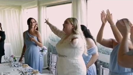 La esposa plantada. Foto: captura de video.