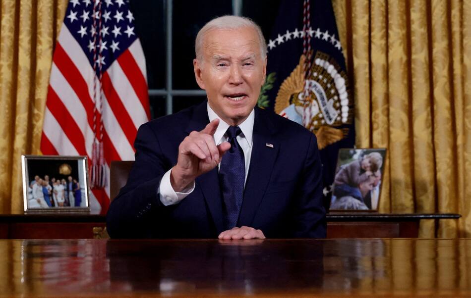 Joe Biden, presidente de Estados Unidos. Foto: Reuters.