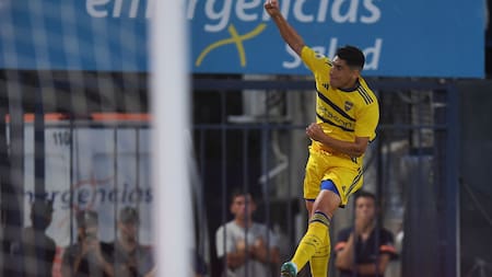 Miguel Merentiel; Tigre vs Boca. Foto: Télam
