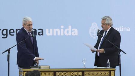 Aníbal Fernández, Alberto Fernández, NA