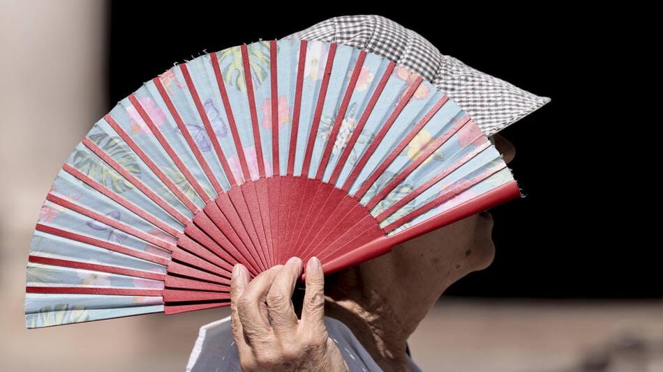 Calor extremo en Europa. Foto: EFE.