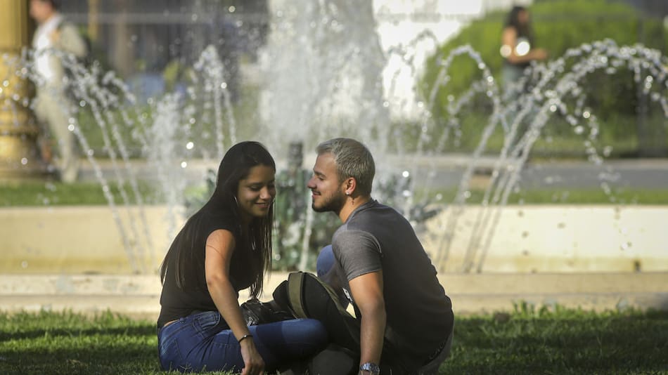 Romance, pareja, novios. Foto: NA/Damián Dopacio.
