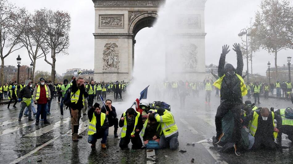 Violencia en París - Foto Reuters