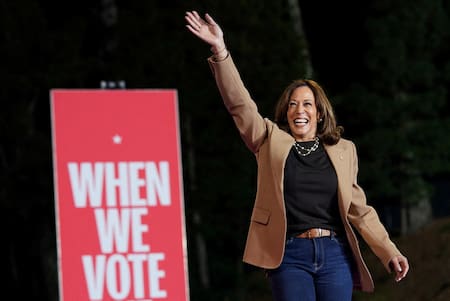 Kamala Harris. Foto Reuters