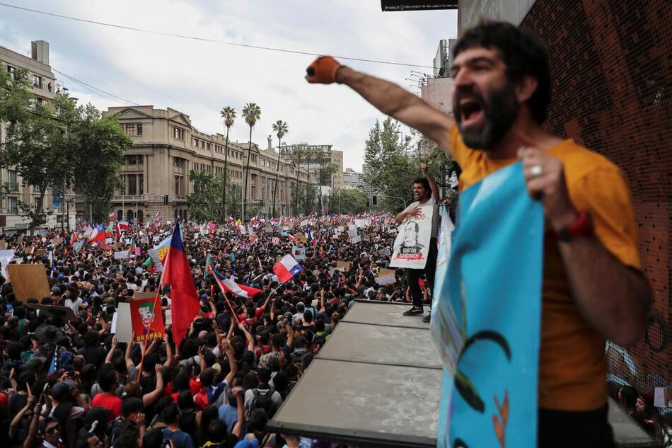 Marcha Chile, protestas, REUTERS