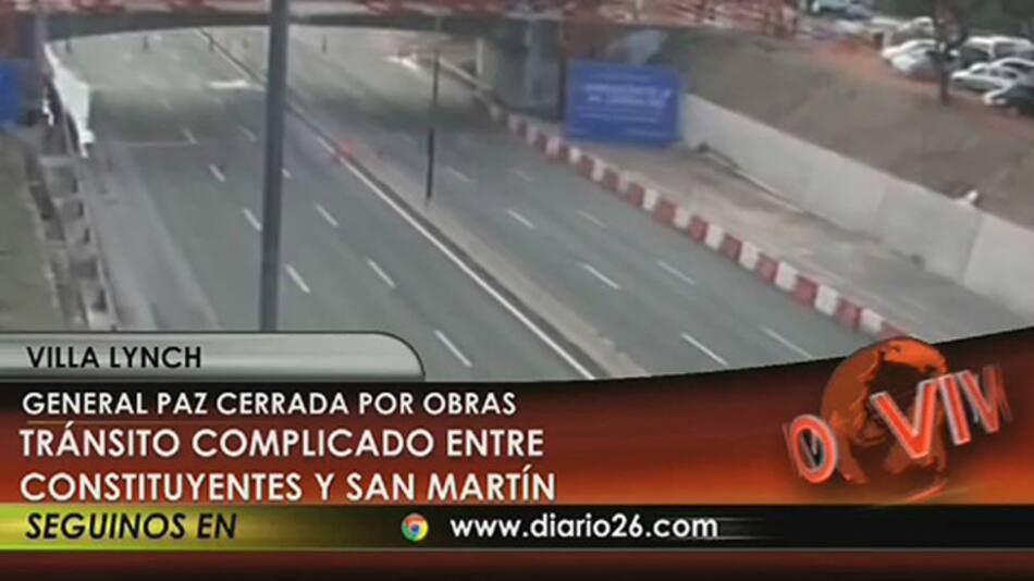 Demolición de Puente de General Paz (Canal 26)