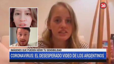 Argentinos con Coronavirus en China, video, CANAL 26