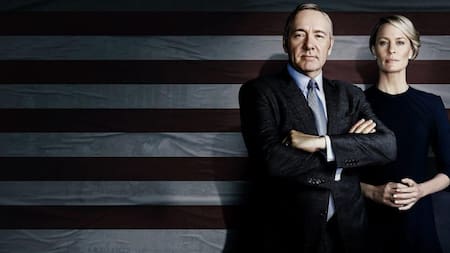 House of Cards - Kevin Spacey y Robin Wright