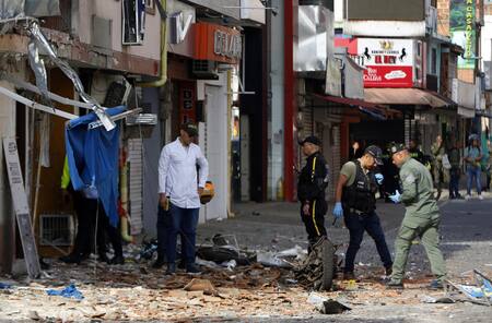 Ataques en el suroeste de Colombia. Foto: EFE