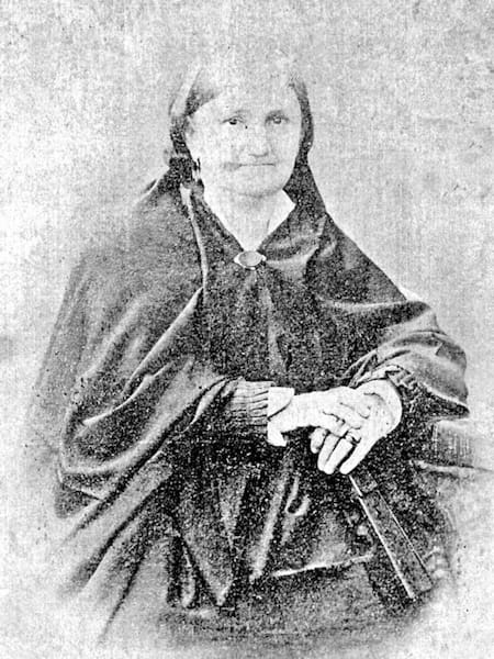 Angela Baudrix, la esposa de Dorrego