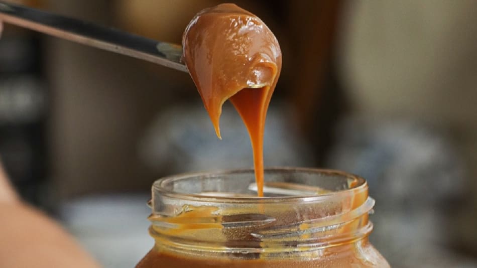 El dulce de leche es el ingrediente principal de esta receta.