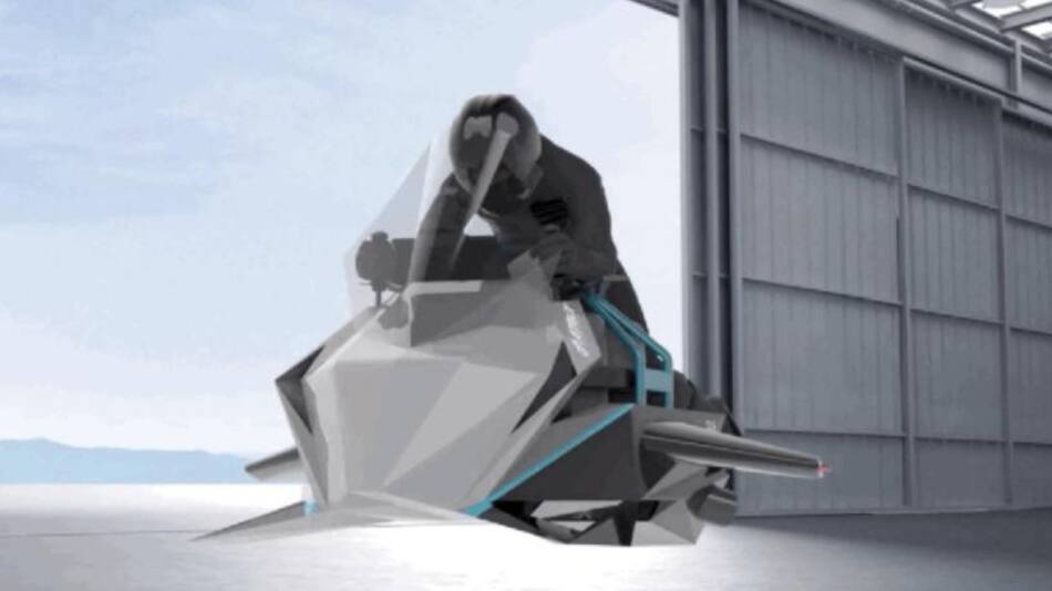 "The Speeder", la nueva moto voladora que ya es real, NA