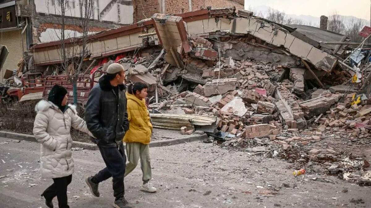 China, sismo. Foto: X
