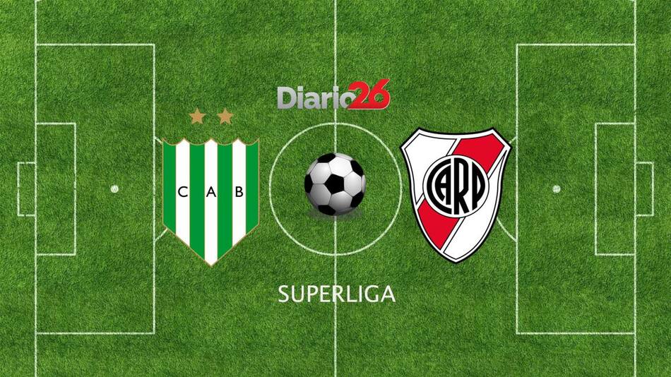 Superliga, Banfield vs. River, fútbol