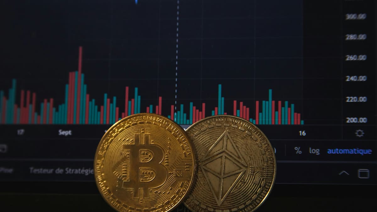Bitcoin en baja.