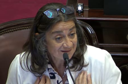 Lucía Corpacci, senadora del PJ