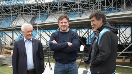Víctor Blanco y Domínguez en el Cilindro. Foto: NA