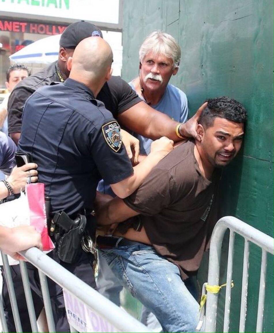 Richard Rojas - Arresto en Times Square