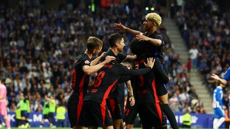 Lamine Yamal le dio el título al Barcelona. Foto: Reuters/Albert Gea