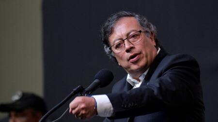 Gustavo Petro, presidente de Colombia. Foto: Reuters