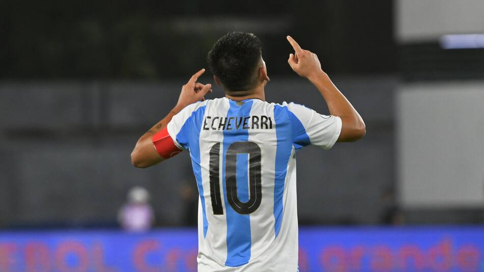 Diablito Echeverri, Selección Argentina Sub 20. Foto: X @Argentina