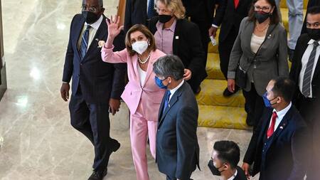 Crece la tensión entre China y Estados Unidos por el viaje de Pelosi a Taiwán. EFE