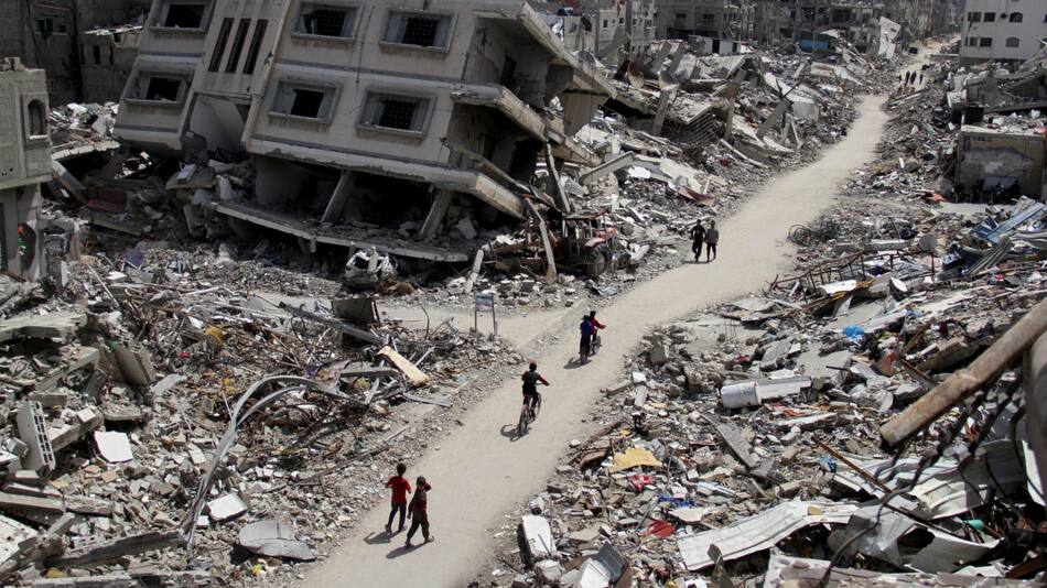 Destrucción en Gaza. Foto: Reuters.