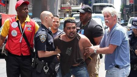 Richard Rojas - Arresto en Times Square