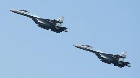 Aviones rusos Sukhoi Su-35: Foto: REUTERS