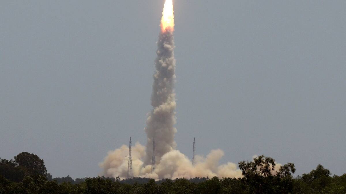 Aditya-L1 fue lanzado de manera exitosa por India para estudiar el Sol. Foto: Reuters.