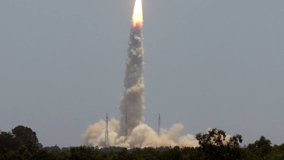 Aditya-L1 fue lanzado de manera exitosa por India para estudiar el Sol. Foto: Reuters.