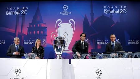 Sorteo de Champions, REUTERS