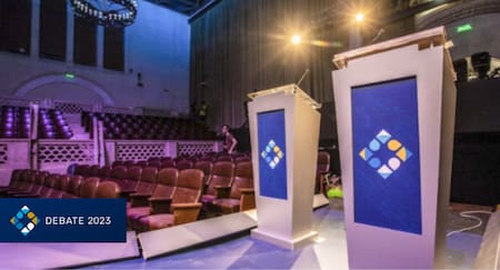 Aula magna de la Facultad de Derecho de la UBA. Foto: NA