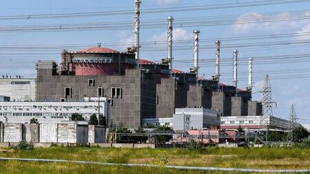Planta nuclear Zaporiyia, Ucrania. Foto: EFE.