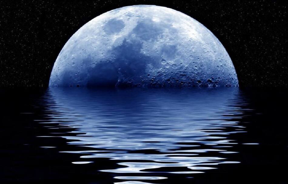 Astrología, Luna Llena Azul, astros