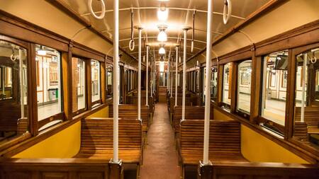 Subte antiguo Línea A. Fuente: Gentileza GBA