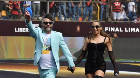 Show de Fito Páez, Sebastián Yatra, Tini Stoessel y Anitta en la final de la Copa Libertadores, Gentileza Fox Sports