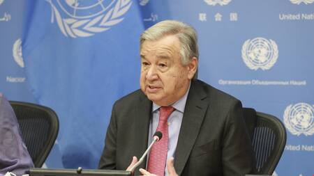 Antonio Guterres, ONU. Foto: NA.
