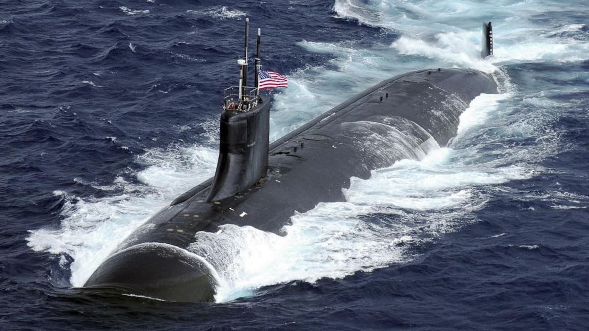 Submarino nuclear de Estados Unidos, foto coldwarboats.org