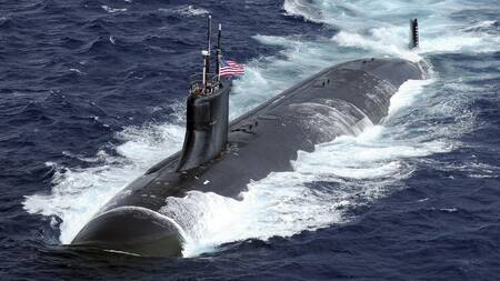 Submarino nuclear de Estados Unidos, foto coldwarboats.org