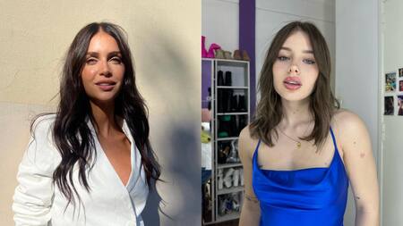 Zaira Nara y Coti Romero. Fotos: Instagram.