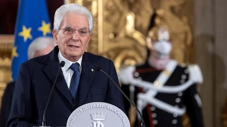 Sergio Mattarella. Foto: EFE.