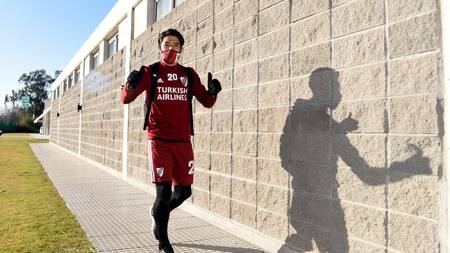 Entrenamiento de River Plate, fútbol argentino, NA