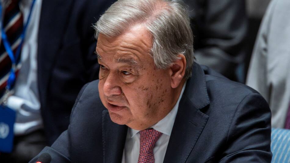 António Guterres, secretario general de la ONU. Foto: Reuters