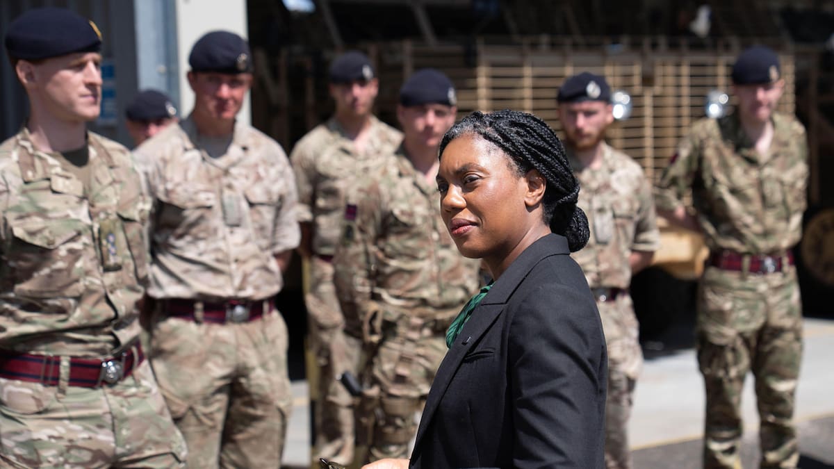 Kemi Badenoch, líder del Partido Conservador británico.