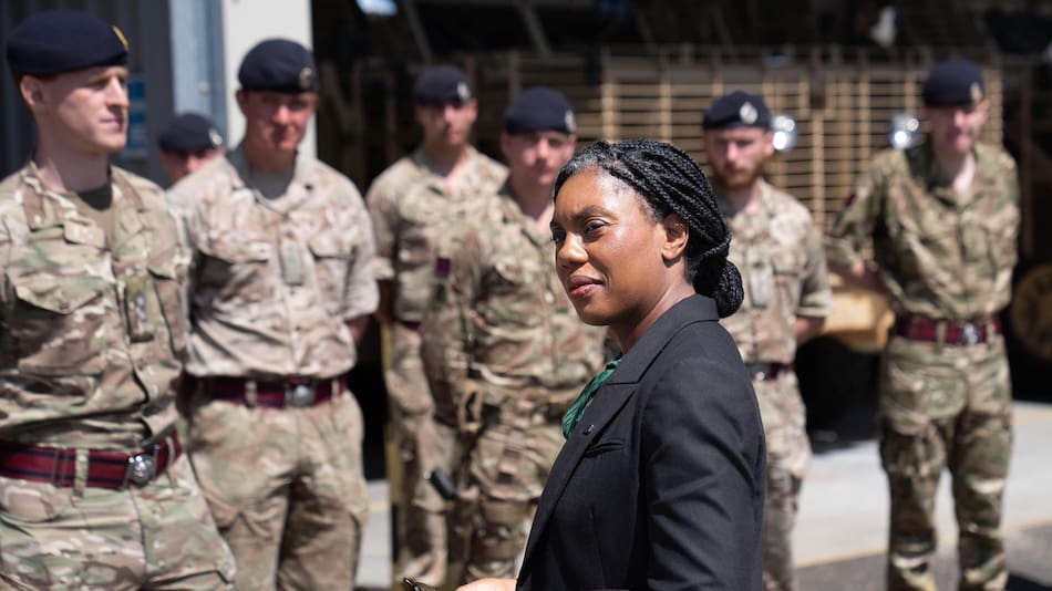 Kemi Badenoch, líder del Partido Conservador británico.