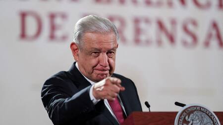 AMLO criticó a EEUU por la ayuda a Ucrania. Foto: Reuters.